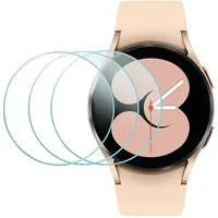MSM Schutzfolie 3X Hartglas Glasfolie für Samsung Galaxy Watch 4 40 mm Panzerfolie Display Schutzglas 9H