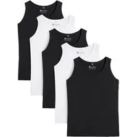 bonprix Longtop (Packung, 5-tlg) figurumspielende Passform, po-bedeckend