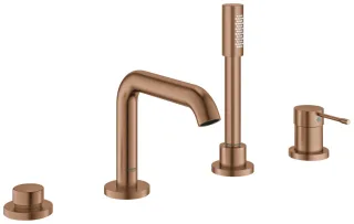 GROHE 4-Loch-Einhand-Wannenkombination Essence warm sunset gebürstet, 25251DL1 25251DL1