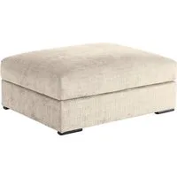Home affaire Polsterhocker Casa XL, B: 101 cm, Mega-Hocker, in Cord oder Chenille-Struktur, Federkern