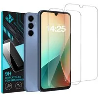 Tec-Expert Displayschutzglas 2X 9H Displayglas für Samsung Galaxy A16 / A16 5G für Samsung Galaxy A16 / A16 5G, Displayschutzfolie, 2 Stück, Displayschutz, Schutzglas, Bildschirmschutz, kratz- & stoßfest