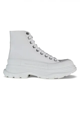 Alexander McQueen Sneakers Tread Slick Weiß