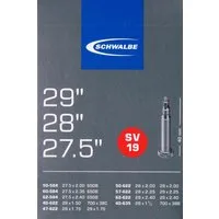 Schwalbe Fahrradschlauch Schwalbe SV 19 Schlauch 29 622 Sclaverand SV19 29 Zoll, 28, 29