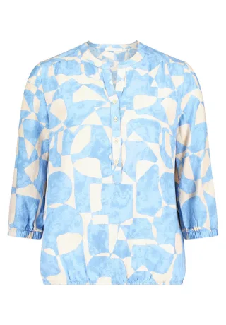 Betty & Co - Schlupfbluse blau - Gr. - 46