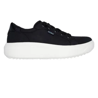 Skechers - "Popupsmax" Sneaker für Damen, Canvas, Plattform-Absatz (Schwarz)