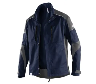 KÜBLER ACTIVIQ Jacke dunkelblau/anthrazit 4XL - 1250 5365-4897-4XL