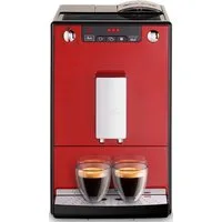 Melitta Kaffeevollautomat Solo® E950-204, chili-red, Perfekt für Café crème & Espresso, nur 20cm breit