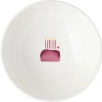Villeroy & Boch Müslischale With Love Müslischale Happy Birthday 16,9cm, Porzellan, (Müslischalen)