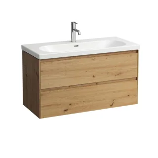 Laufen Waschtischunterschrank LANI 442x984x515 2 Schubladen H4035621122671