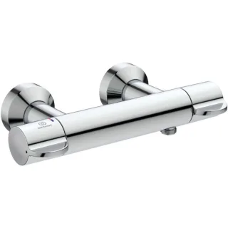 Ideal Standard CeraPlus 2 Brausethermostat A6870AA S-Anschlüsse, thermische Desinfektion und Entkopplung, DN 15, chrom