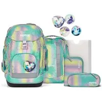 ergobag Schulranzen Schulranzen-Set MAXI ZauBärwelt 6-teilig, 24/25 (6-teilig), ergonomisch, ab 1. Klasse, Your-Size-System