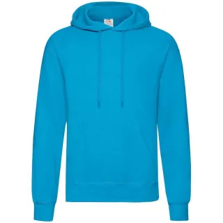Fruit of the Loom Erwachsene Unisex Klassik Kapuzenpullover (Azurblau)