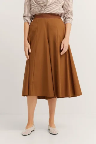 Bugatti Damen Hosenrock mit elastischem Gummizug
