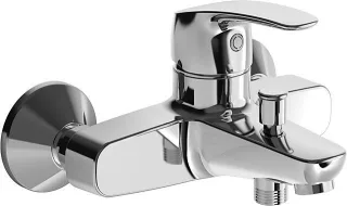 Hansa Einhand-Wannen-Batterie, Wandaufbau Hansapinto 4511 verchromt, 45112183 45112183