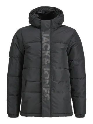 JACK&JONES - JCOSPEED PUFFER SN MNI Black - Gr. - 116