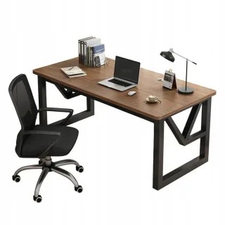 Computertisch,, Braun, Holzwerkstoff, 120x75x60 cm, Arbeitszimmer, Schreibtische, Bürotische