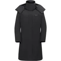 Jack Wolfskin Funktionsmantel FROST HAVEN COAT W mit abnehmbarer Kapuze, wasserdicht, winddicht, atmungsaktiv