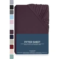 BRB HOME Spannbettlaken Spannbettlaken Gebürstete Mikrofaser, Polyester, Gummizug: Rundum, (1 Stück), Polyester für Boxspringbett und Topper bis 30 cm