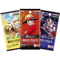 BANDAI NAMCO Sammelkarte One Piece Japan Booster Set 3 verschiedene zufällige Packs