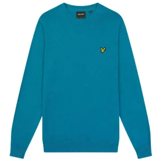 Lyle & Scott Brand Logo Leisure Blauer Pullover