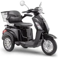 Luxxon Elektromobil E3800, 800 W, 20 km/h, (Elektroroller, Korb), bis zu 65 km Reichweite, Elektro Dreirad, Seniorenmobil