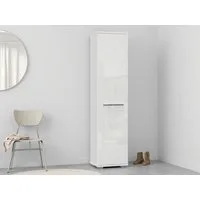 OTTO home Garderobenschrank Piano (H/B/T):193/46/35cm) UV lackiert, hochglänzend, Soft-Close Funktion