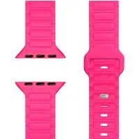 Nalia Smartwatch-Armband Apple Watch 49mm/46/45/44/42(Serie 1-3), Magnetisches Silikon Ersatzband / für Fitness Uhr / Wasserbeständig