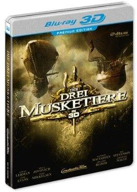 Die drei Musketiere - 3D & 2D - Premium Edition Steelbook [Blu-ray]
