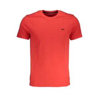 Rundhalsausschnitt T-Shirt mit kurzen Ärmeln