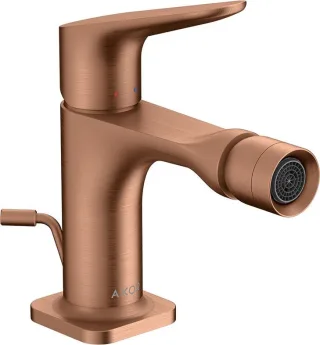 Hansgrohe Bidetmischer Axor Citterio M Brushed Red Gold 34210310