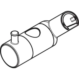 hansgrohe Schieber Unica Classic 95172000 chrom, für Brausenstange