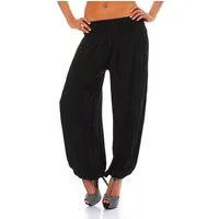 malito more than fashion Haremshose malito Damen Pumphose in Uni Farben, Haremshose zum Tanzen, Aladinho Sommer Haremshose Einheitsgröße