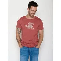 GreenBomb T-Shirt Guide Turtle Walk (1-tlg., 1) klassischer Schnitt, tailliert, Rundhalsausschnitt, Bio-Baumwolle