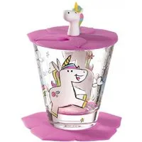 LEONARDO Longdrinkglas LEONARDO Kindertrinkset Bambini Einhorn (3-tlg)