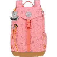 LÄSSIG Kinderrucksack Adventure, rose, Mini Backpack, inkl. Sitzunterlage, PETA-approved vegan, aus recyceltem Material