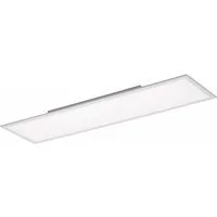 JUST LIGHT Deckenleuchte FLAT, Dimmfunktion, Memoryfunktion, mehrere Helligkeitsstufen, LED fest integriert, Neutralweiß, Warmweiß, Tageslichtweiß, CCT - Farbtemperaturregelung, Dimmbar über Funkfernbedienung