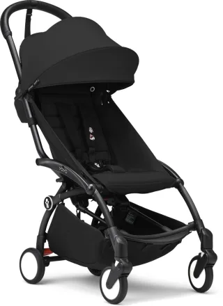 Stokke YOYO³ Kinderwagen - Gestell Schwarz / Black - Ab 6 Monaten
