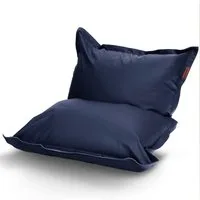 Green Bean Sitzsack Riesen-Sitzsack Kunstleder Square XXL (380 Liter Füllung, Indoor und Outdoor geeignet, abwaschbarer Bezug), Bean Bag Sitzkissen Sitzpuff Sitzsessel Bodenkissen Lounge