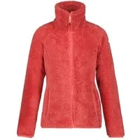 Icepeak Fleecejacke LOMA JR mit eingefasster Kante an Ärmeln und Rumpf, hochschließender Kragen