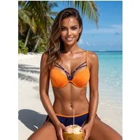 Marko Collection Bügel-Bikini-Top mit vorgeformten Cups und Zierriemchen