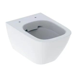 Geberit Smyle Square Wand-Tiefspül-WC 500379011 4,5 l, verkürzte Ausladung, geschlossenen, Rimfree, weiß