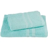 PFLEGE POINT Handtuch Frottierserie Colori kochfest mint Handtuch (50 x 100 cm), (1-St)