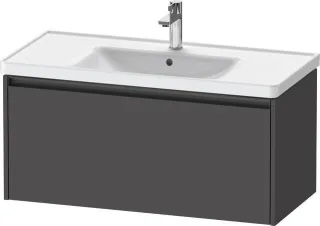 Duravit Ketho.2 Waschtischunterbau wandhängend Graphit Matt 984x455x440 mm - K25084049490000 K25084049490000