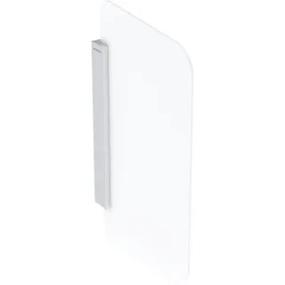 Geberit Urinaltrennwand Glas rechteckig weiss, 115211TD1 115211TD1