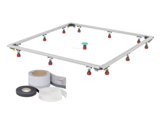 Mepa Duschwannen-Set Mineralgussrahmen SF 3S+, 182138 182138