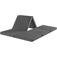 Klappmatratze Doppel Klappmatratze, Gästematratze, Sitzhocker, mit Husse, sleepling, 8 cm hoch, als Matratze, Sofa und Hocker verwendbar