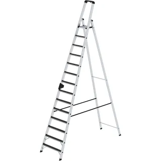 Munk Stufen-Stehleiter einseitig begehbar mit clip-step R13 - 041634