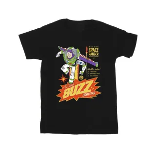 Disney - "Toy Story Buzz Lightyear Space" T-Shirt für Mädchen (Schwarz)