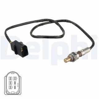 Delphi Lambdasonde vor Katalysator Seat Cordoba Ibiza Skoda Fabia VW Polo
