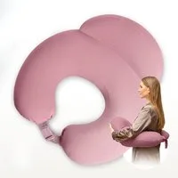 SEI Design Stillkissen Stillkissen mit verstellbarem Hüftgurt, entlastet Schultern und Nacken, mit Sicherheitsgurt, zusätzliches Kissen als Barriere